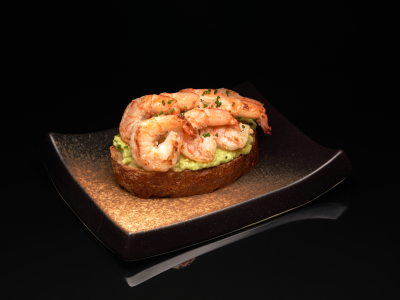 Something else: Bruschetta Tiger Prawns