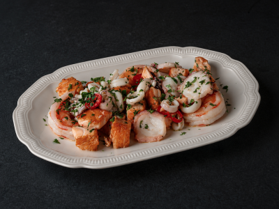 Warm Seafood Salad