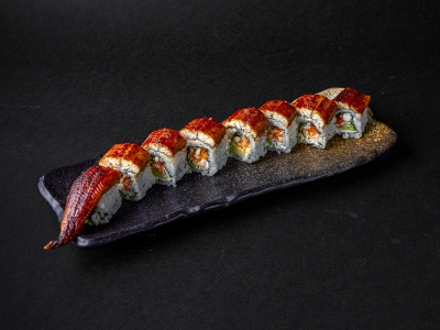 Japanese cuisine: Eel Dragon Roll